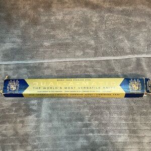 VTG DUAL-A-MATIC--"THE WORLD'S MOST VERSATILE KNIFE-1960'S STAINLESS STEEL BLADE